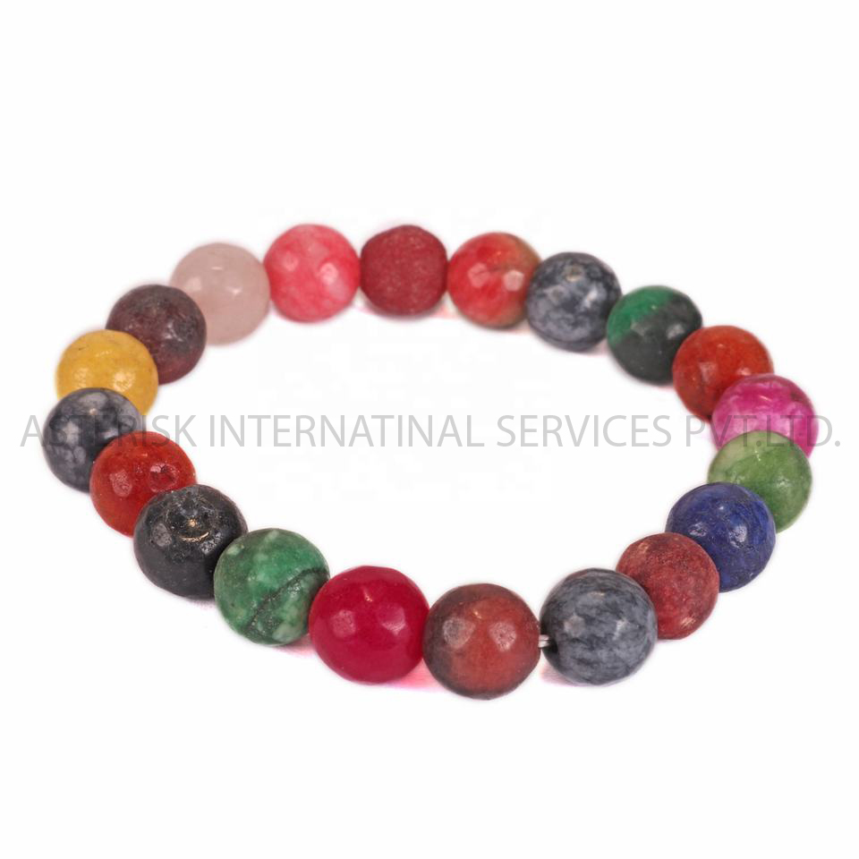 Mixed Stone Beads Beaded Bracelets