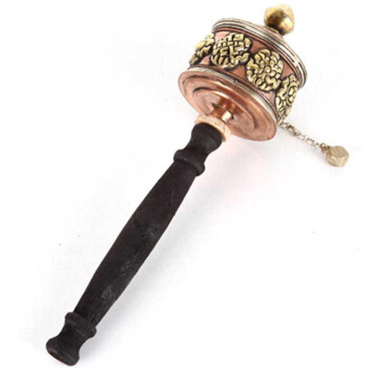 Stand Meditation Tibetan Prayer Wheel
