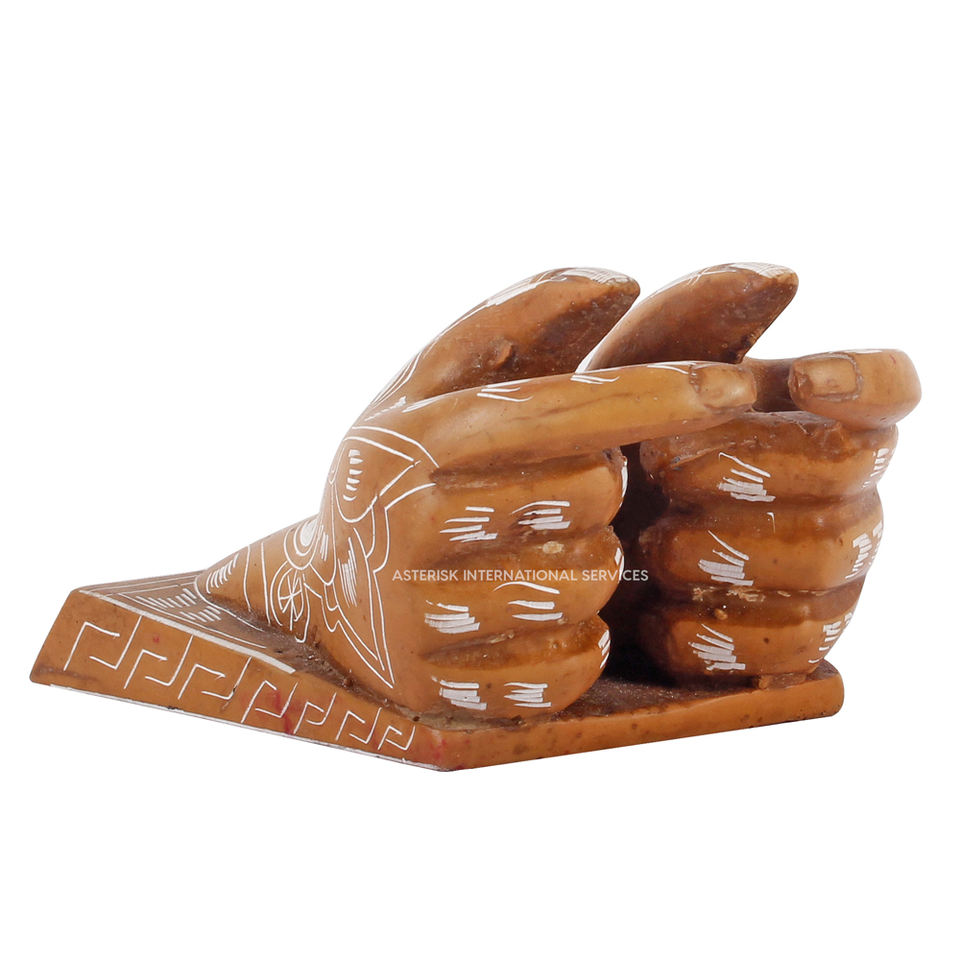 Hand-Painted Resin Card Holder