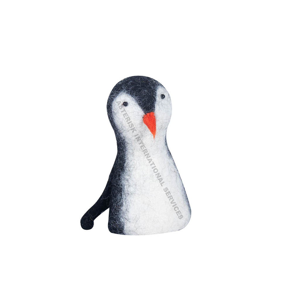 Felt Gift Cute DIY Wool Made Penguin