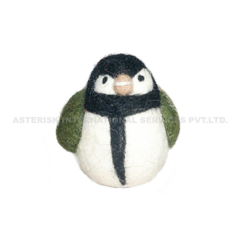 Wool Felt Penguin Toy Gift For Child