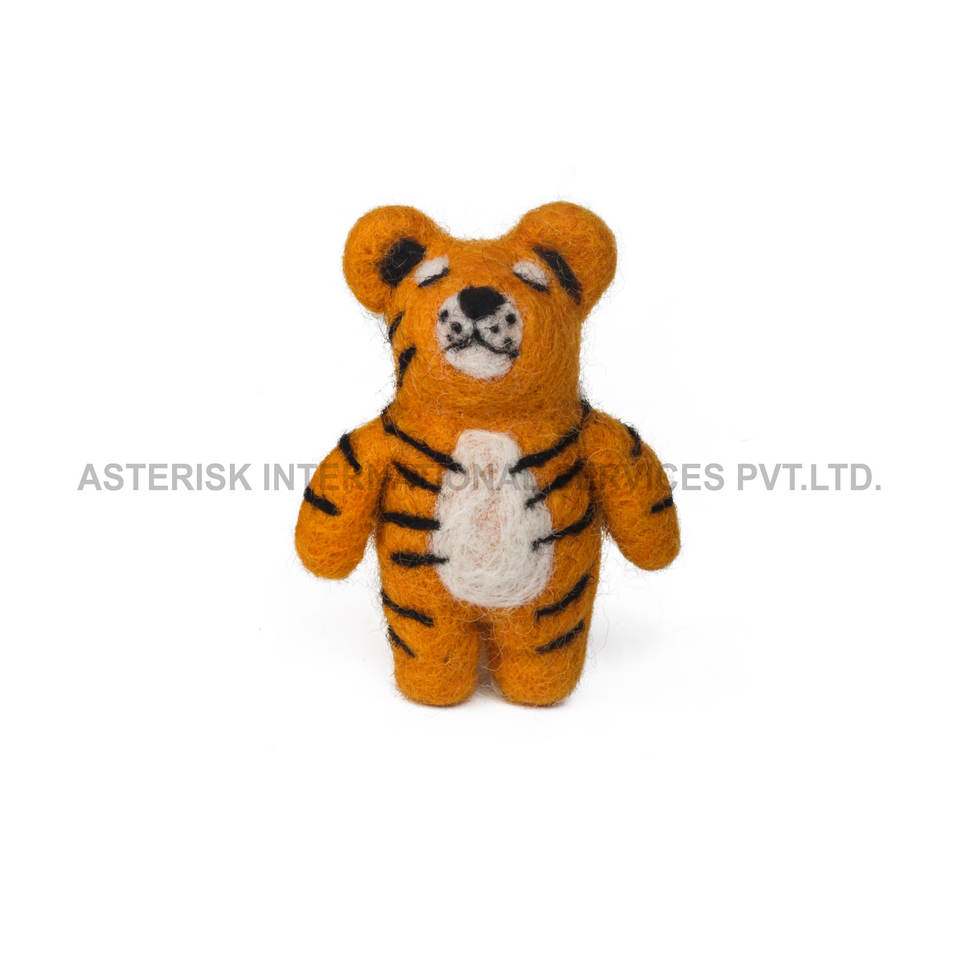 Tiger Jungle Animal Felt Toy